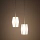 Ensemble rare de 2 lampes suspendues par Lars Schiøler pour Hoyrup / Hoyruplight / années 1960-1970