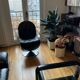 Set of 4 Verner Panton chairs, System 1-2-3 for Fritz Hansen.