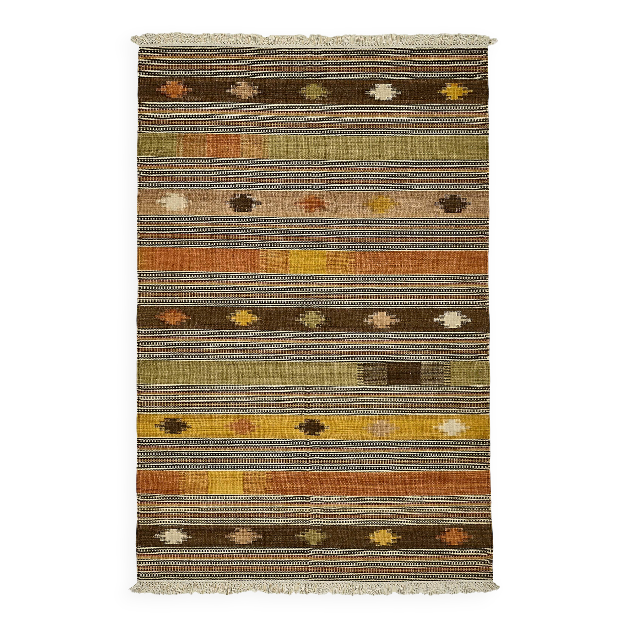Contemporary Tribal Decorative Kilim 122 cm x 188 cm