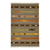 Contemporary Tribal Decorative Kilim 122 cm x 188 cm