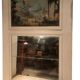 Grand miroir trumeau de boiserie
