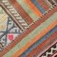 Tapis Kilim vintage turc en laine