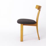 Set of 6 Danish 'T' shaped chairs – 1960s Mid-Century Modern Design