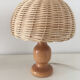 Wicker lamp