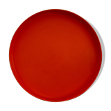 Round orange seventies tray