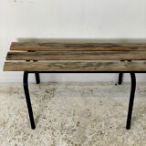 Vintage school bench 50's