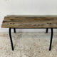Vintage school bench 50's