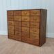Old wooden craft furniture with drawers