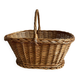Vintage wicker basket
