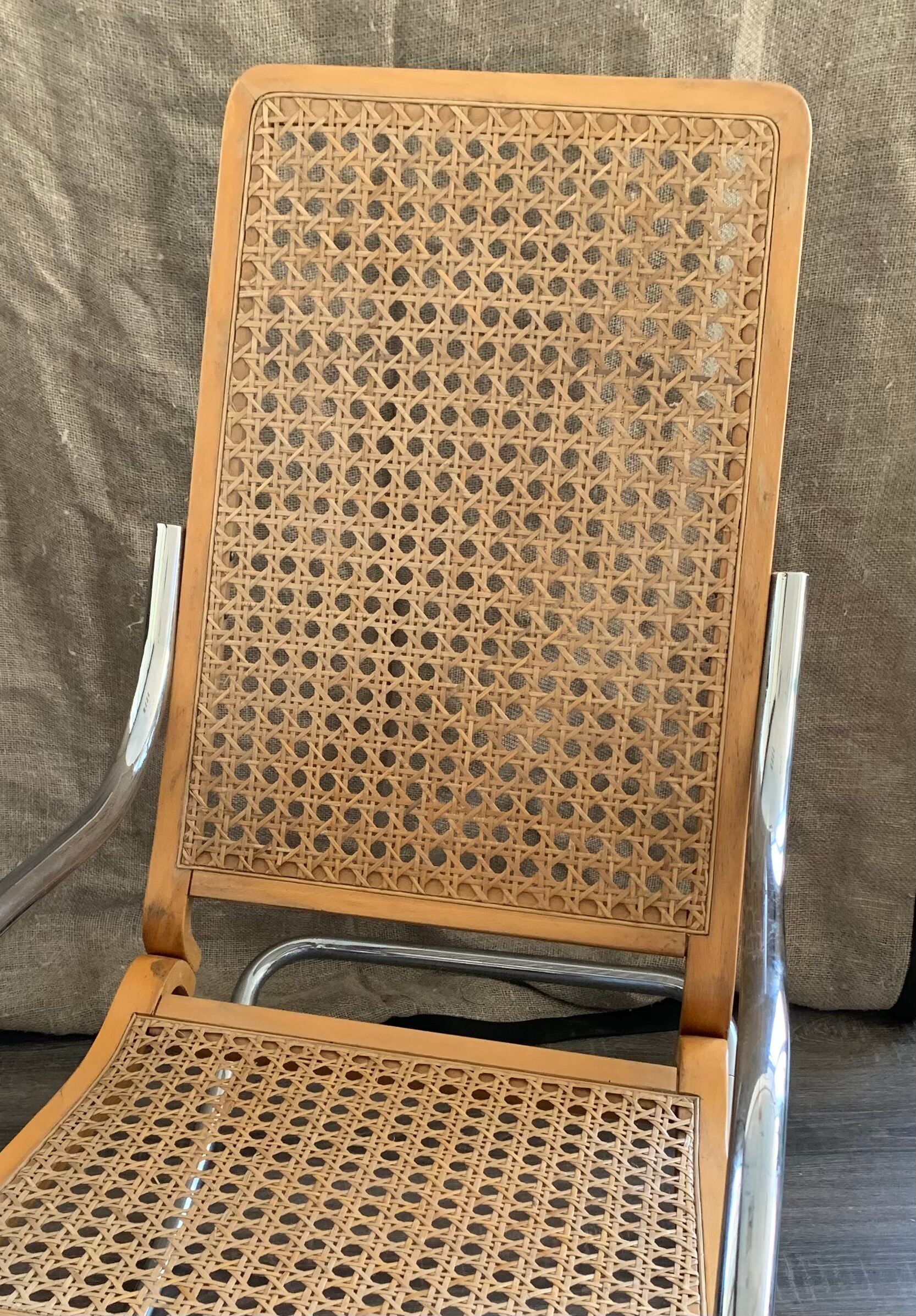 Armchair rocking chair cane