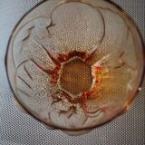 Small amber Art Deco vase