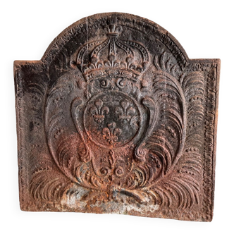 Fireplace plate