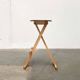 Postmodern Italian folding stool by Enolinea, 1980s.