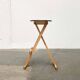 Tabouret pliant italien postmoderne de Enolinea, années 1980