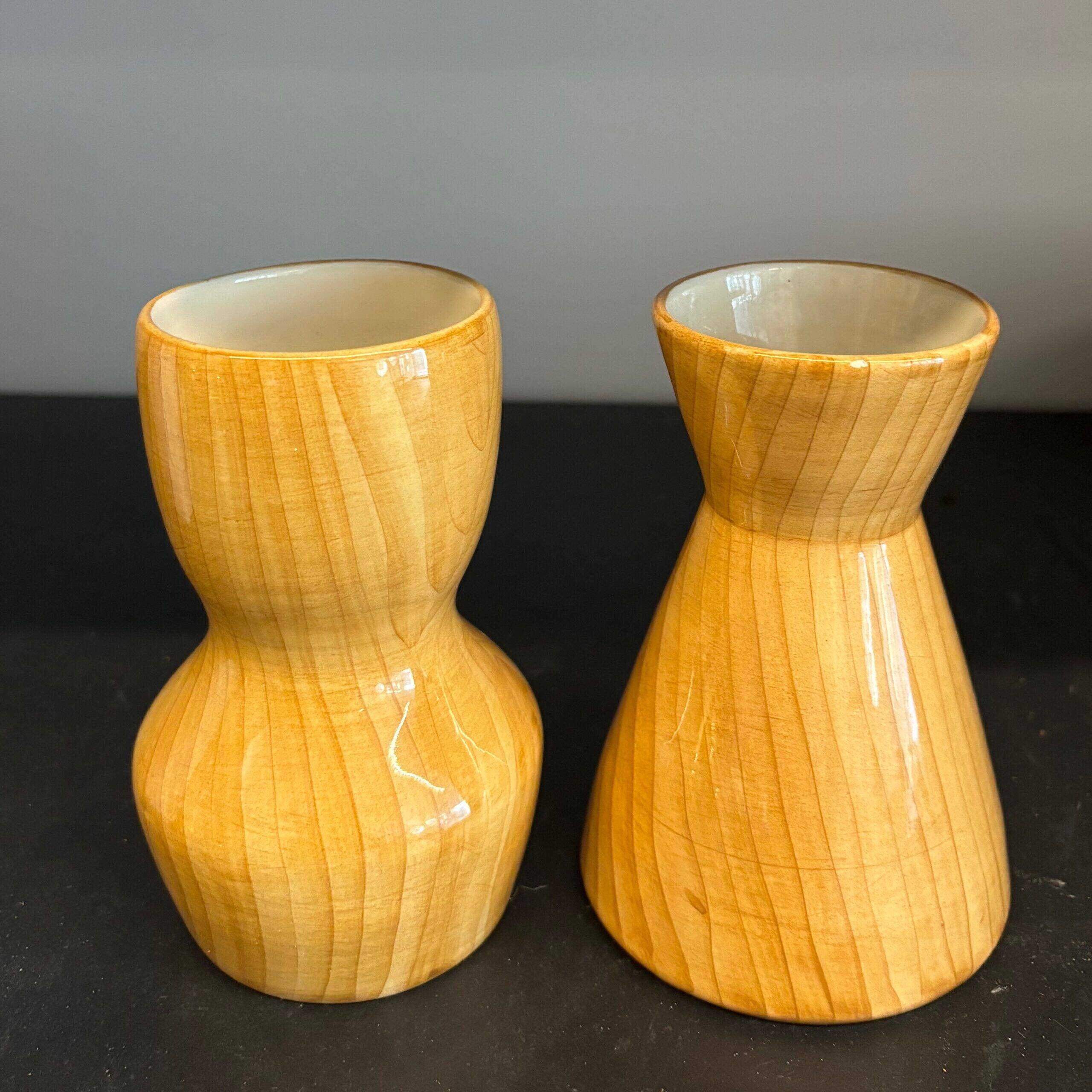 Duo of ceramics Grandjean Jourdan Vallauris