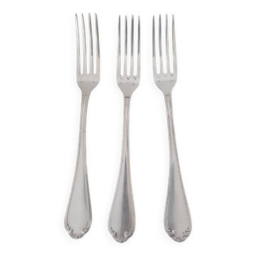Set of 3 Louis XV style forks