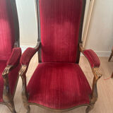 2 Voltaire armchairs