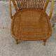 Chaise en rotin 1960