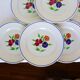 6 flat plates vintage K-G Luneville model Mat 210337