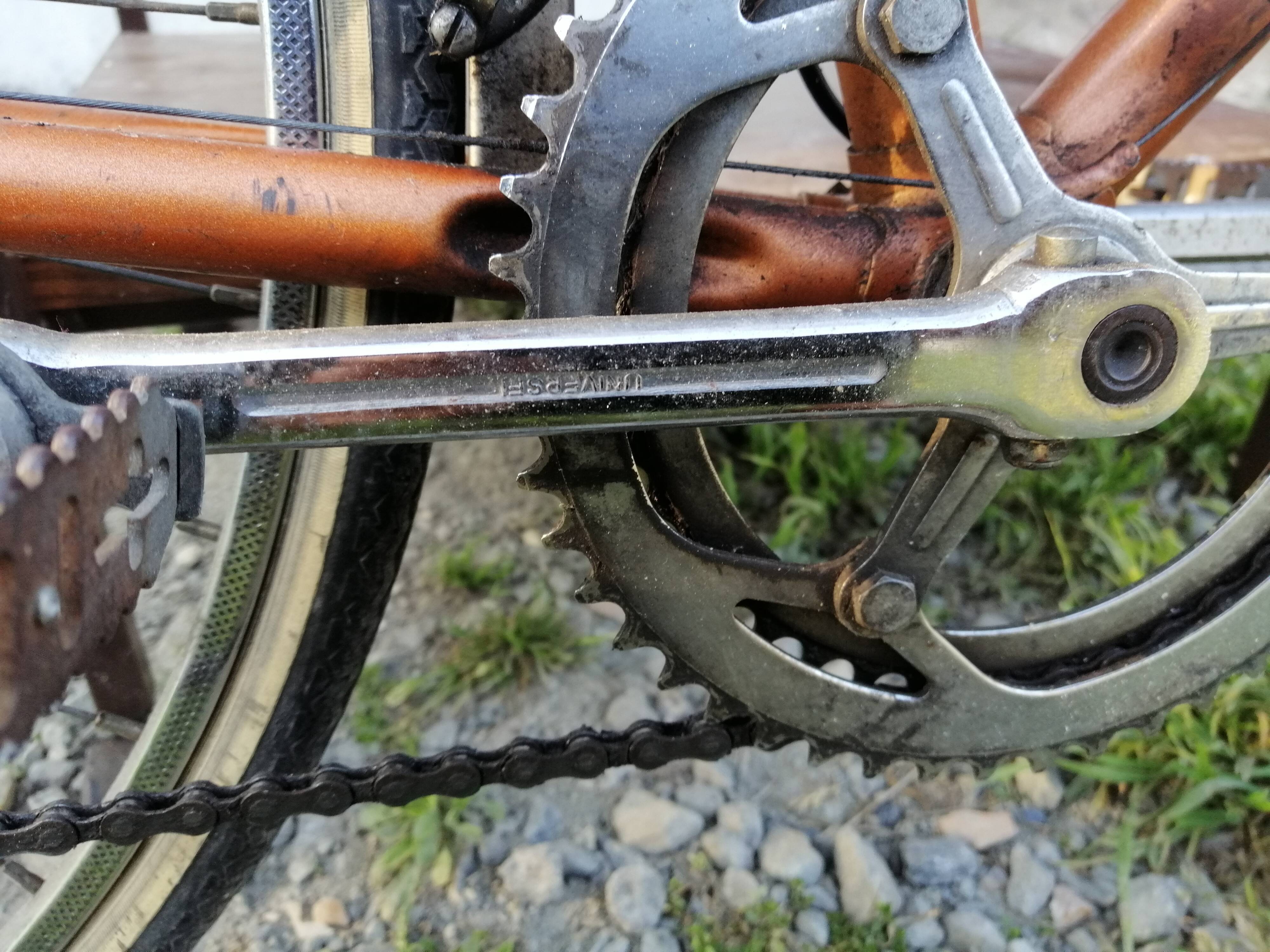 vintage city bike jacques anquetil 2 trays