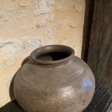 Ancienne jarre indienne en terre cuite