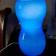 Blue glass lamp - Ikea vintage 1990