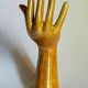 Soliflore baguier hand ceramic iridescent 50s