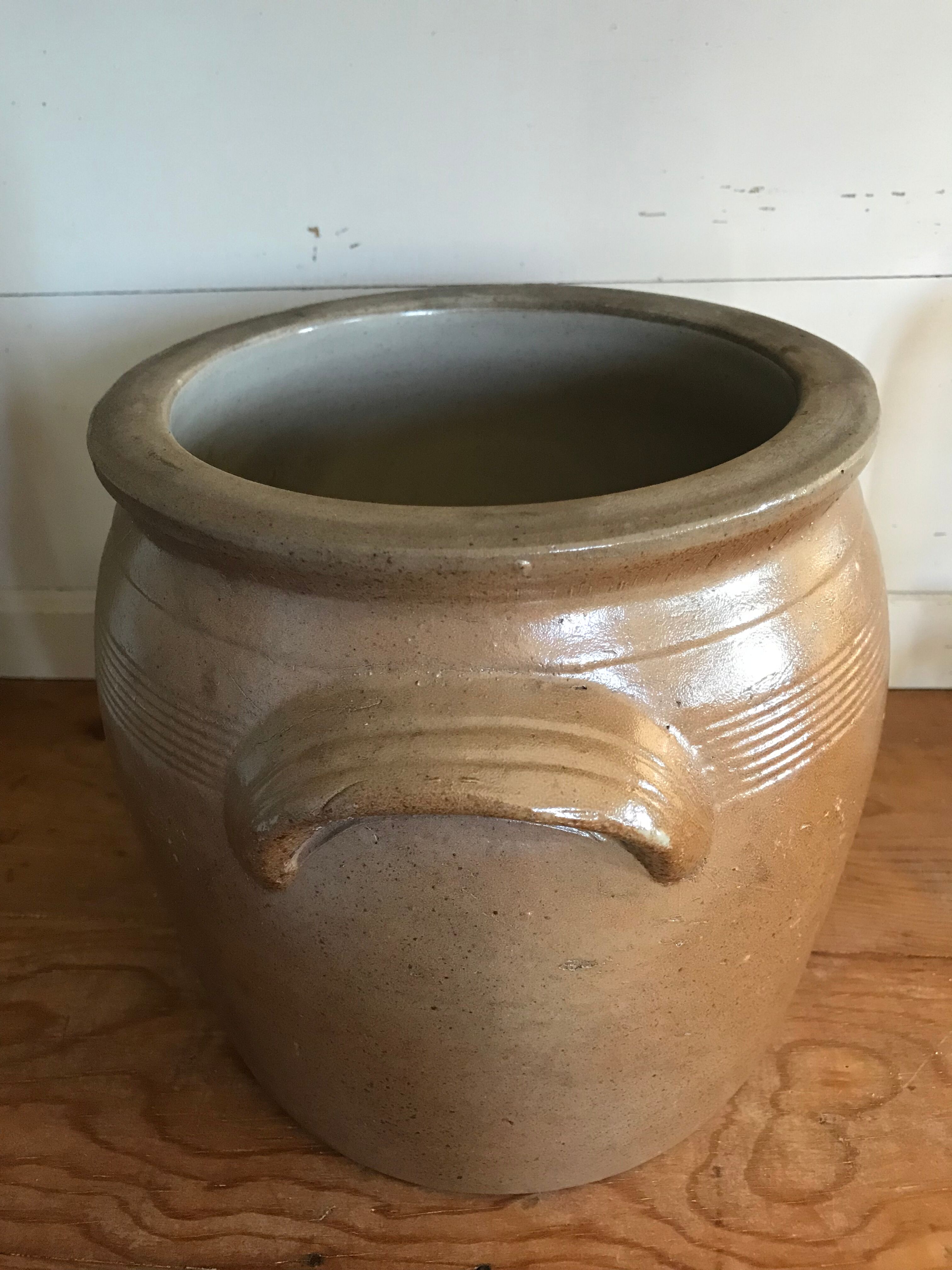5l glazed sandstone pot