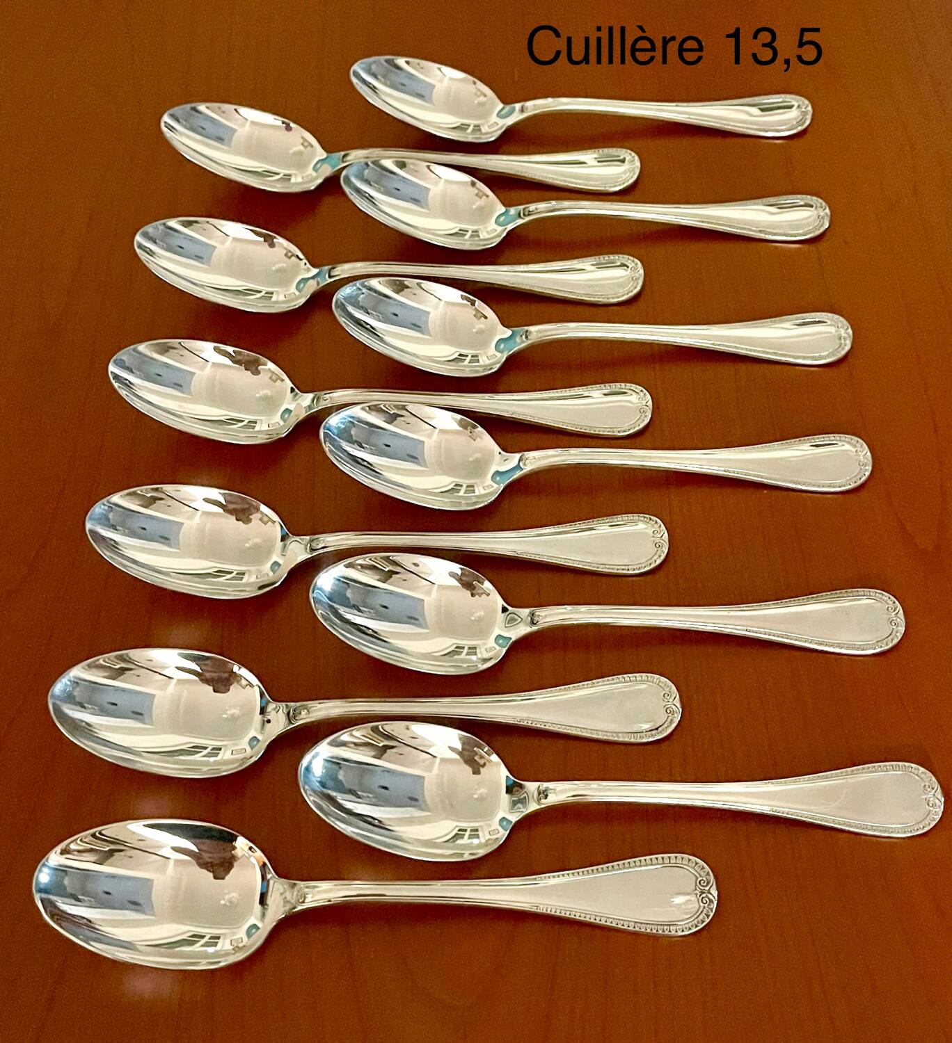 Christofle Malmaison 49-piece cutlery set for 12 people, excellent condition