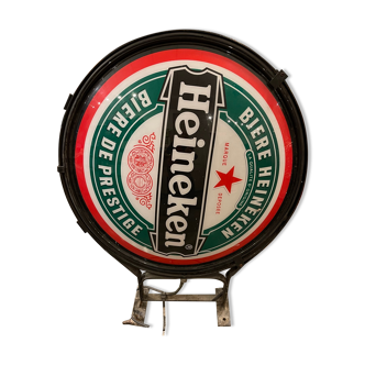 Enseigne lumineuse bière Heineken