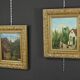 Pair of “Country Scenes” Paintings, signed A. Minne – Late 19th century