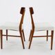 1960s Pair of Danish Teak Chairs, Restored