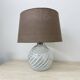 Mid-century design Holmegaard Swirl lamp , 1970s Denmark