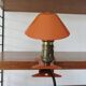 Lampe pince " champignon " orange années 60 70