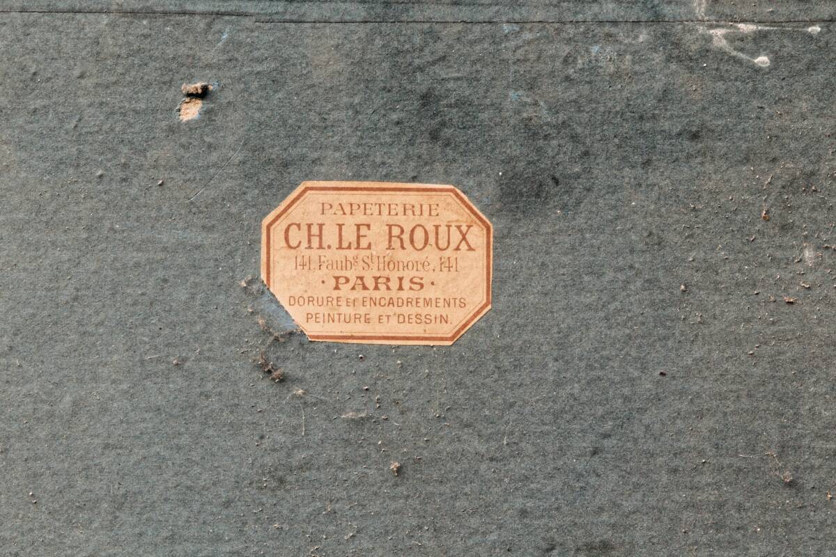 Still life, watercolor bouquet of flowers, signed HP