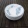 10 old deep plates made of ironstone with floral decoration