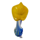 Murano Calla Lily Blown Glass Vase 60s-70s