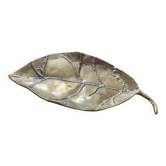 David Marshall bronze leaf vintage design empty pocket