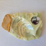 Ashtray and lighter in onyx