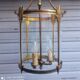 Bronze and brass lantern in Empire style - 4,400 kg!