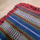 Large hand-woven rug