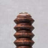 Oak table lamp