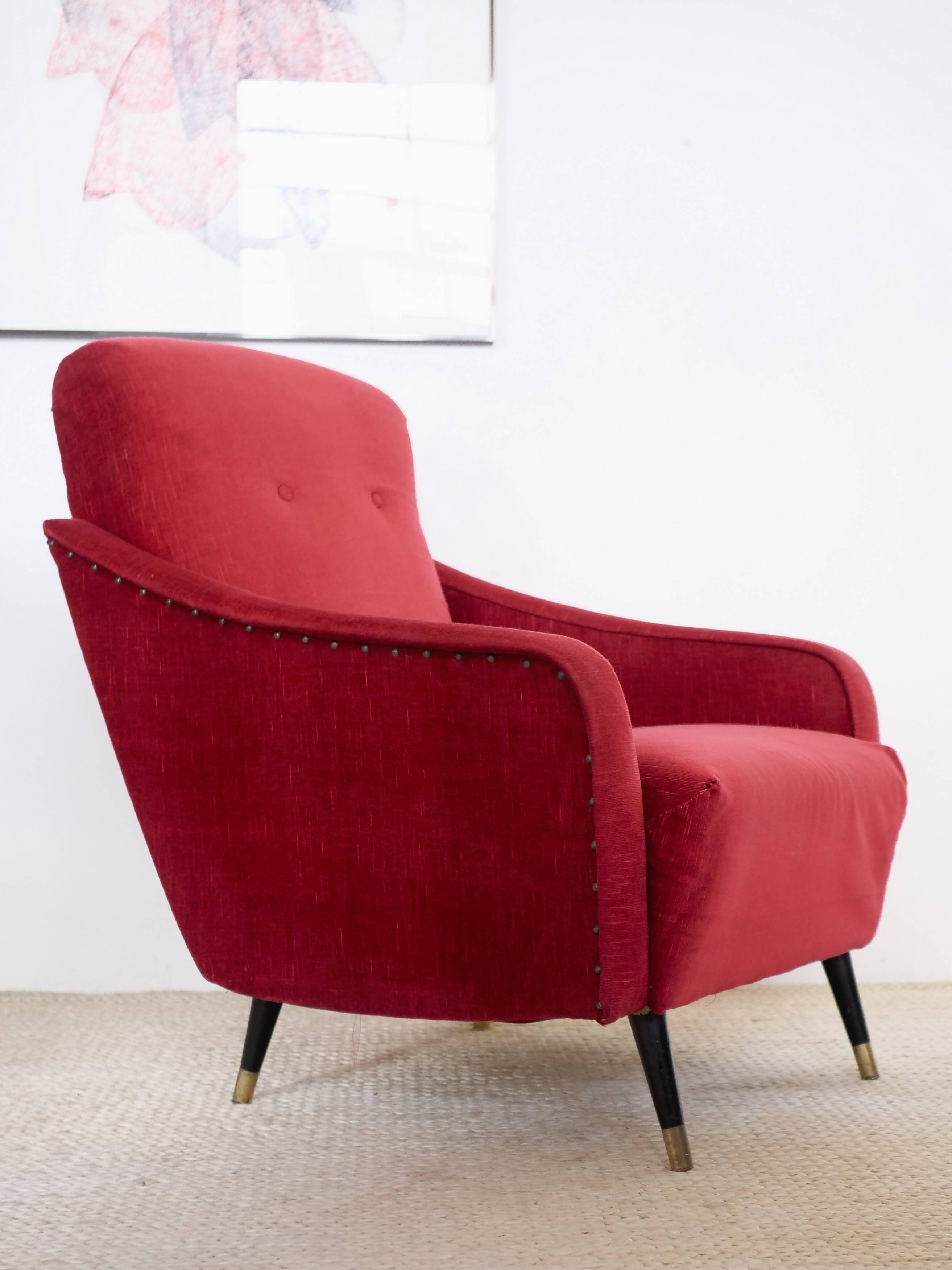 Italian armchair from the 1950s