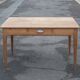 Table bois art déco