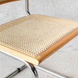 Pair of cesca chairs B32 by Marcel Breuer