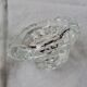 2 bougeoirs en cristal