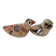 Duo oiseaux céramique Mexique vintage