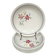 Lot de 6 assiettes demi creuses anciennes Salin France "Martine"