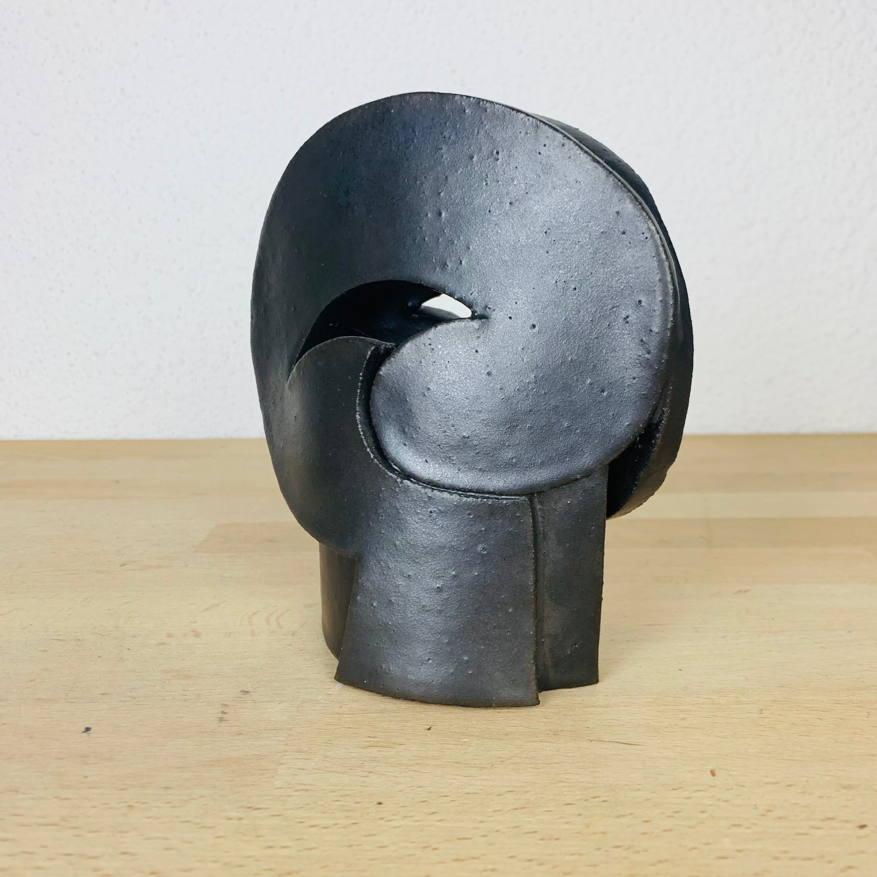 Abstract sculptural vase 50s