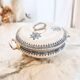 Old Saint Amand ceramic vegetable soup tureen